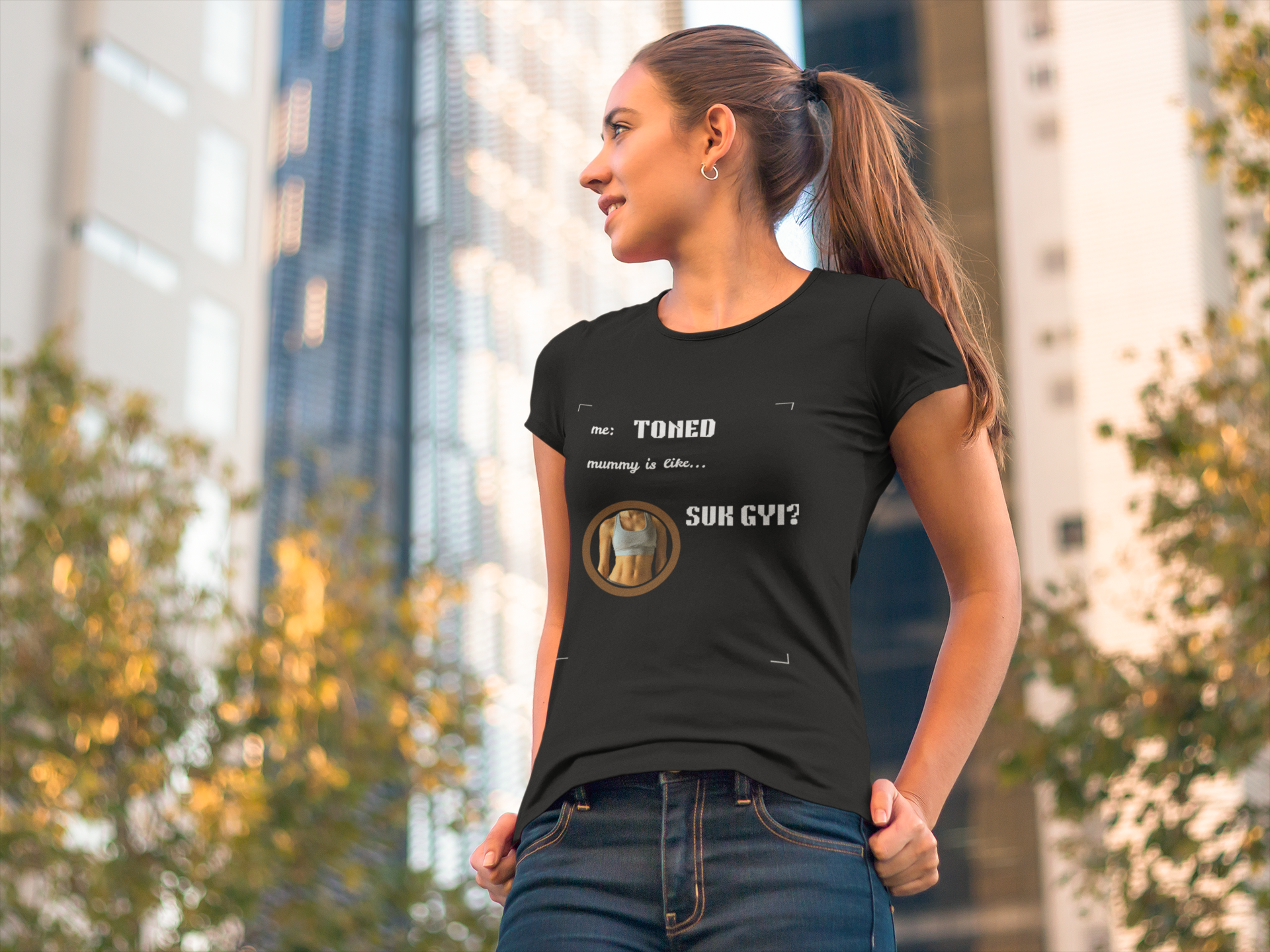 Mummy Is Like Suk Gyi Women's Softstyle Tee