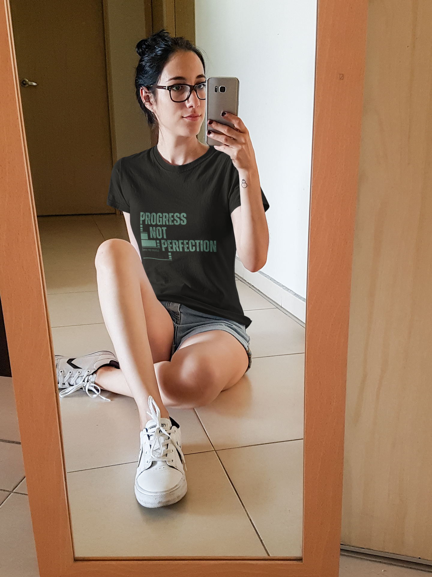 Progress Not Perfection Women's Softstyle Tee