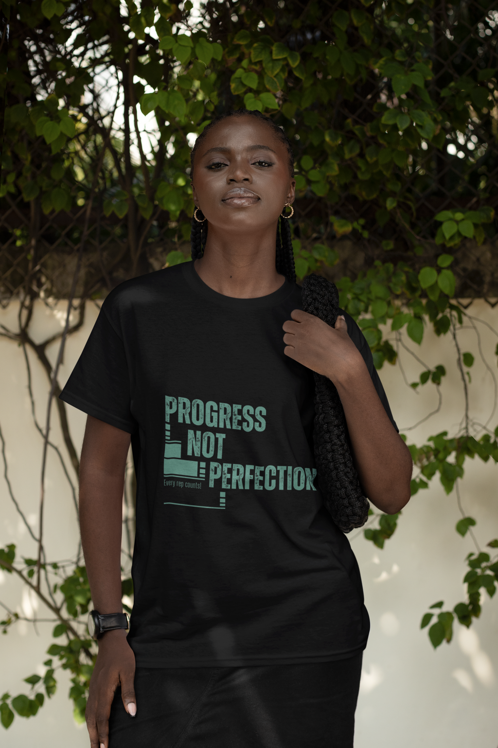 Progress Not Perfection Women's Softstyle Tee